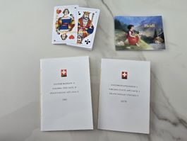 Sonderbriefmarken PTT Schweiz,1978 & 1982, Heidi, CH JASS