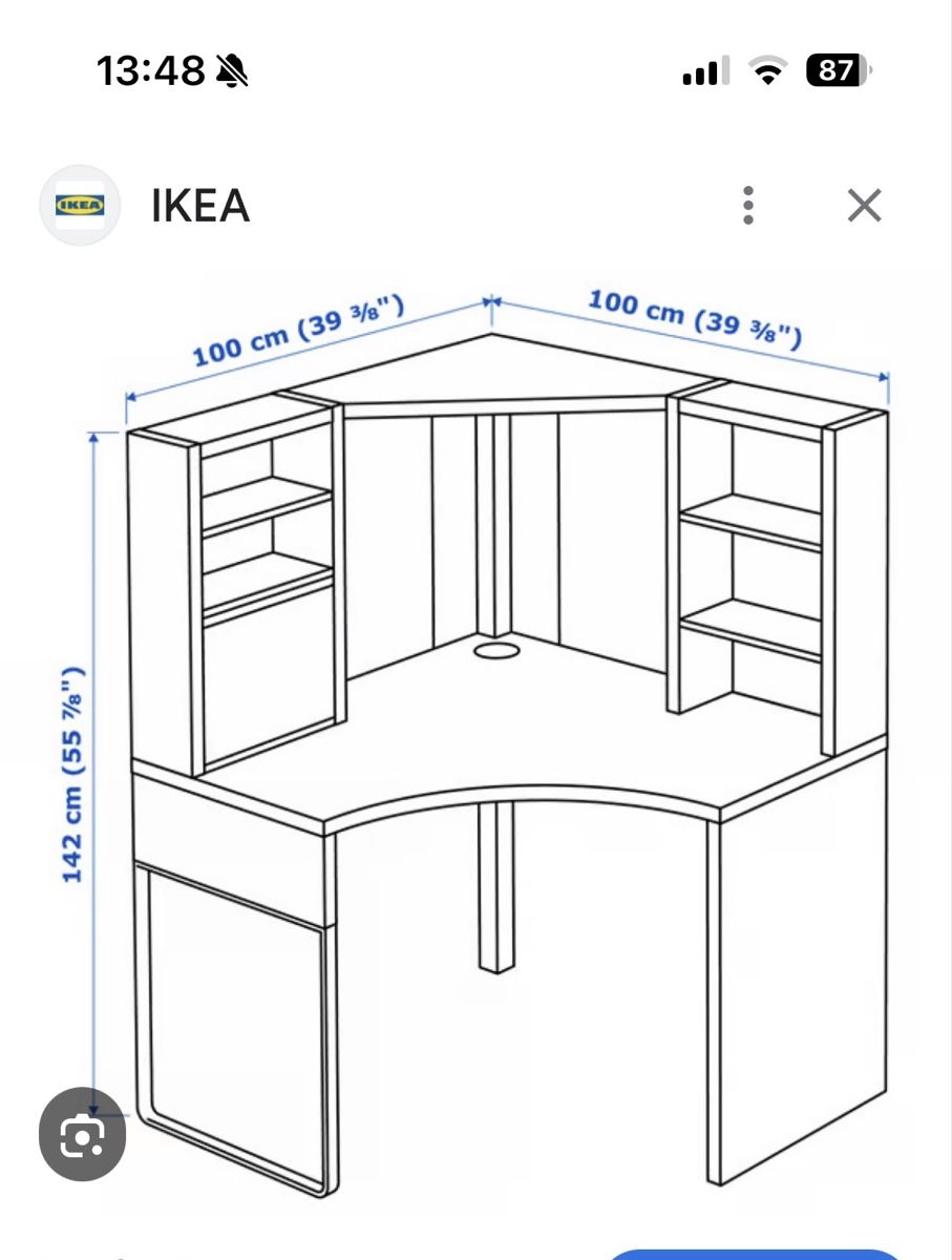 Schreibtische: Eckpult Ikea – Gebraucht aus Eschenbach SG von Mats016 2