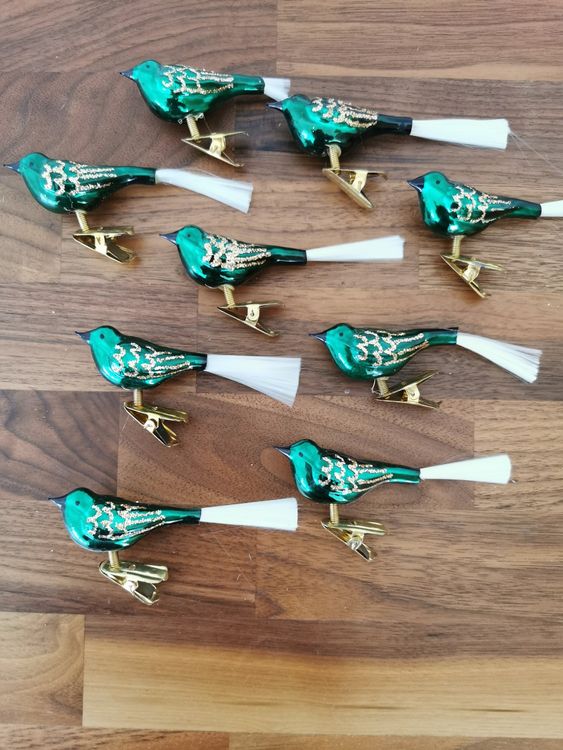 9 Stk spezielle Vögel Weihnachtskugeln / Weihnachtschmuck Kaufen auf