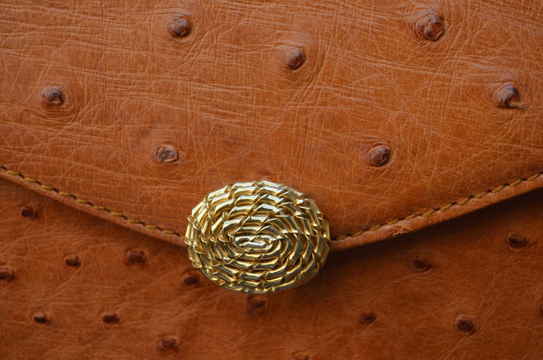 Borse da donna: Gurtner Tasche - Straußenleder / sac - cuir d'autruche – Usato da Collonges venduto da Auganien 2