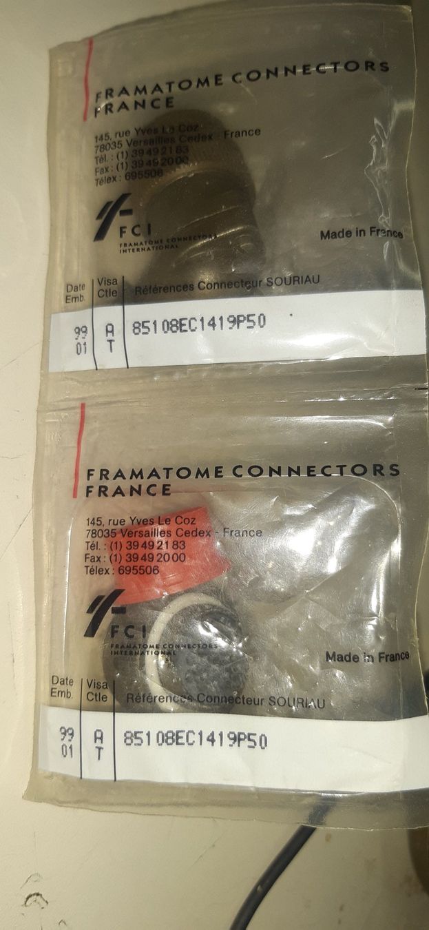 Amphenol Socapex Stecker: SOURIAU/Framatome Militärstecker diverse – Neu (gemäss Beschreibung) aus Fehraltorf von STEMAC01TK 1