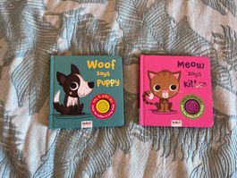 2 Kinderbücher (Englisch), Batterien erforderlich