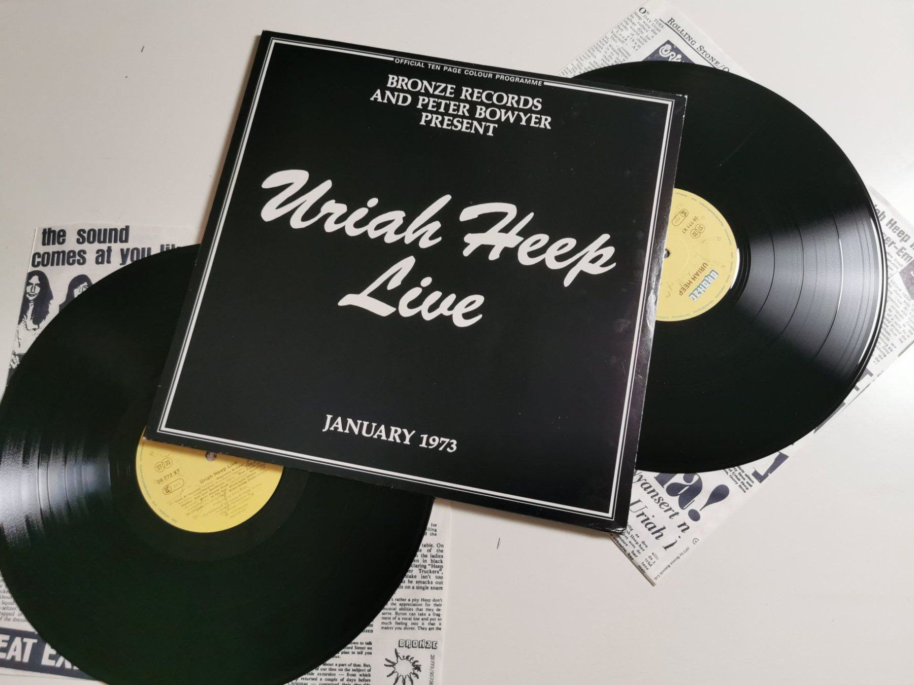 Dischi in vinile: Uriah Heep - Live January 1973 – Usato da Grafenried venduto da Jukebox70
