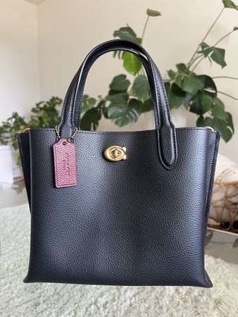 Coach Willow Tote 24 – Schwarz – Neuwertig & Ausverkauft