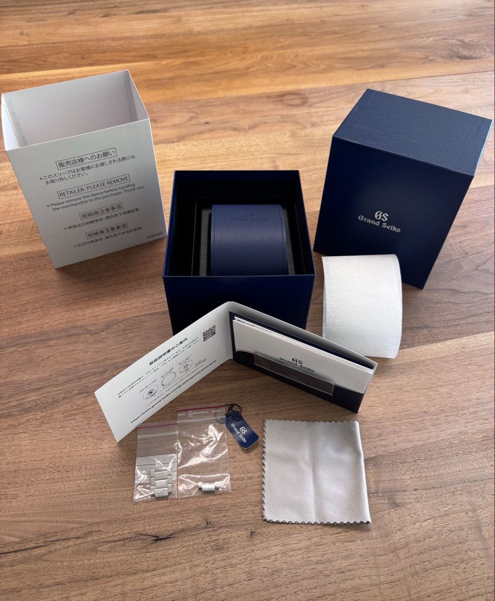Grand Seiko Montres: Grand Seiko SLGA009 “White Birch” Full Set – Neuf (Voir description) à Horgen par Maccers1000 6