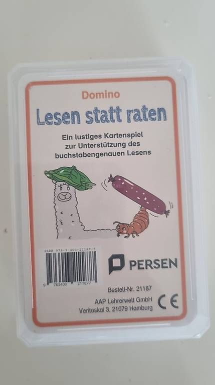 Giochi: Domino Lesen statt raten – Usato da Ehrendingen venduto da NSX-RR