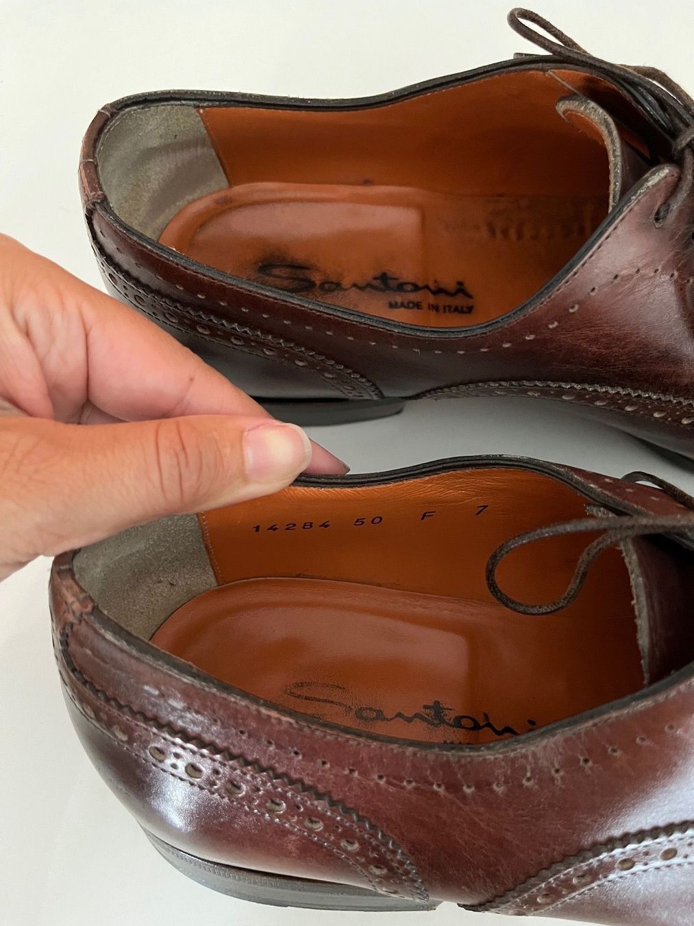 Santoni Herrenschuhe: Halbschuhe von Santoni Gr. 7 – Gebraucht aus Triesen von atos87 2