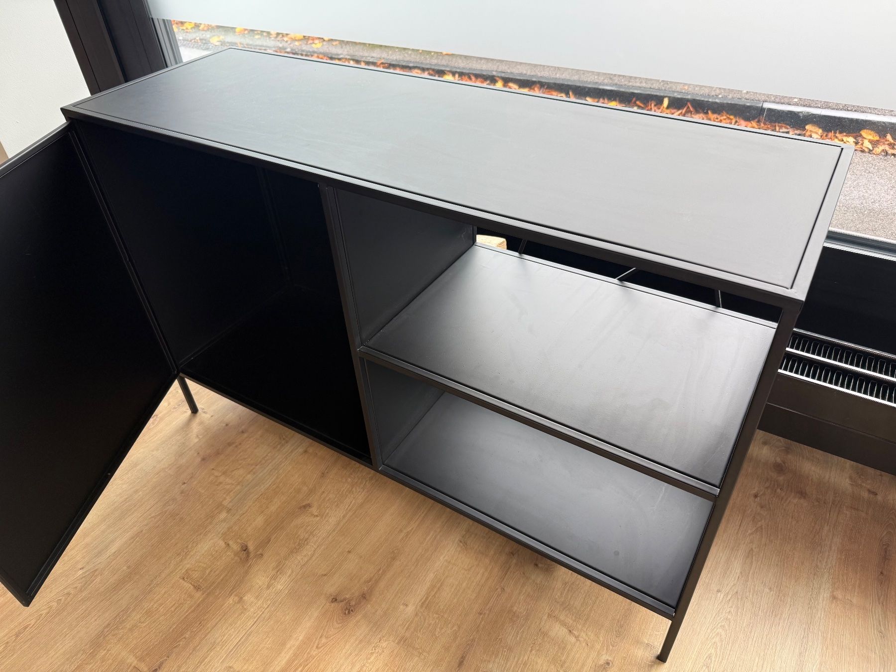 Maisons du monde Cassettiere: Sideboard/Kommode aus schwarzem Metall – Usato da Kreuzlingen venduto da inf_scj6 3