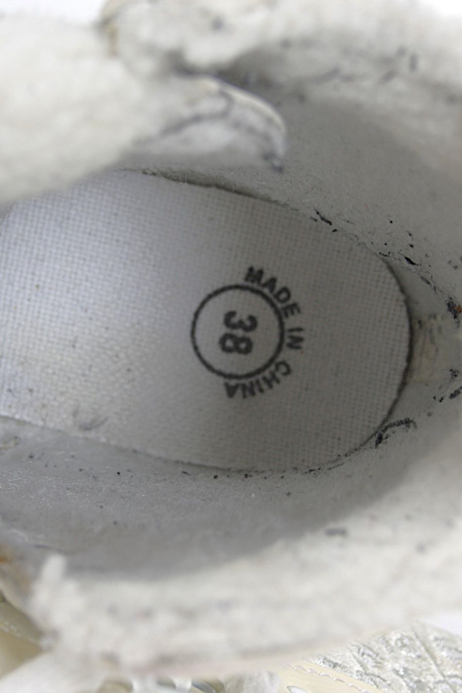 Schlittschuhe: TECNO PRO Damenschlittschuh mit Glitzermuster, 38 – Gebraucht aus Zollikofen von Restwert_Zollikofen 4