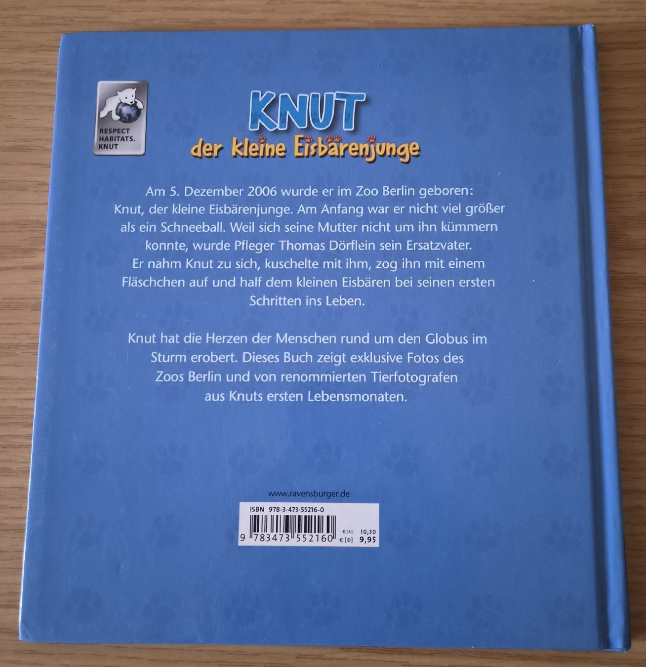 Bücher: Buch: Knut der kleine Eisbärenjunge – Gebraucht aus Urtenen-Schönbühl von Kahru 1
