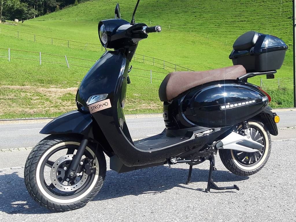 Scooter: Elektro E- Roller ET3000 EFO schwarz – Usato da Gais venduto da MAX-Anhaenger