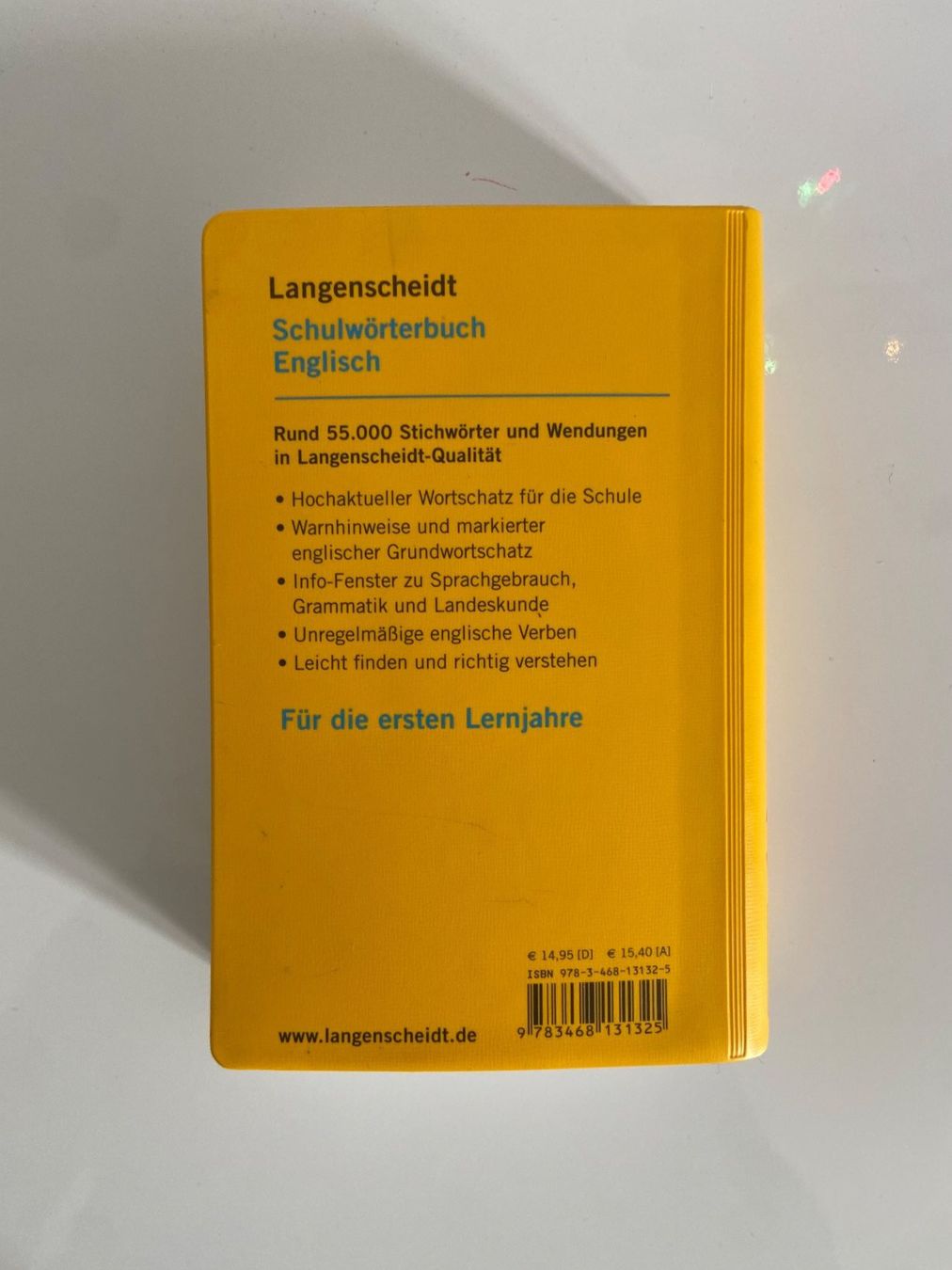 Bücher: Langenscheidt Schulwörterbuch Englisch – Gebraucht aus Zürich von dedasiba 1