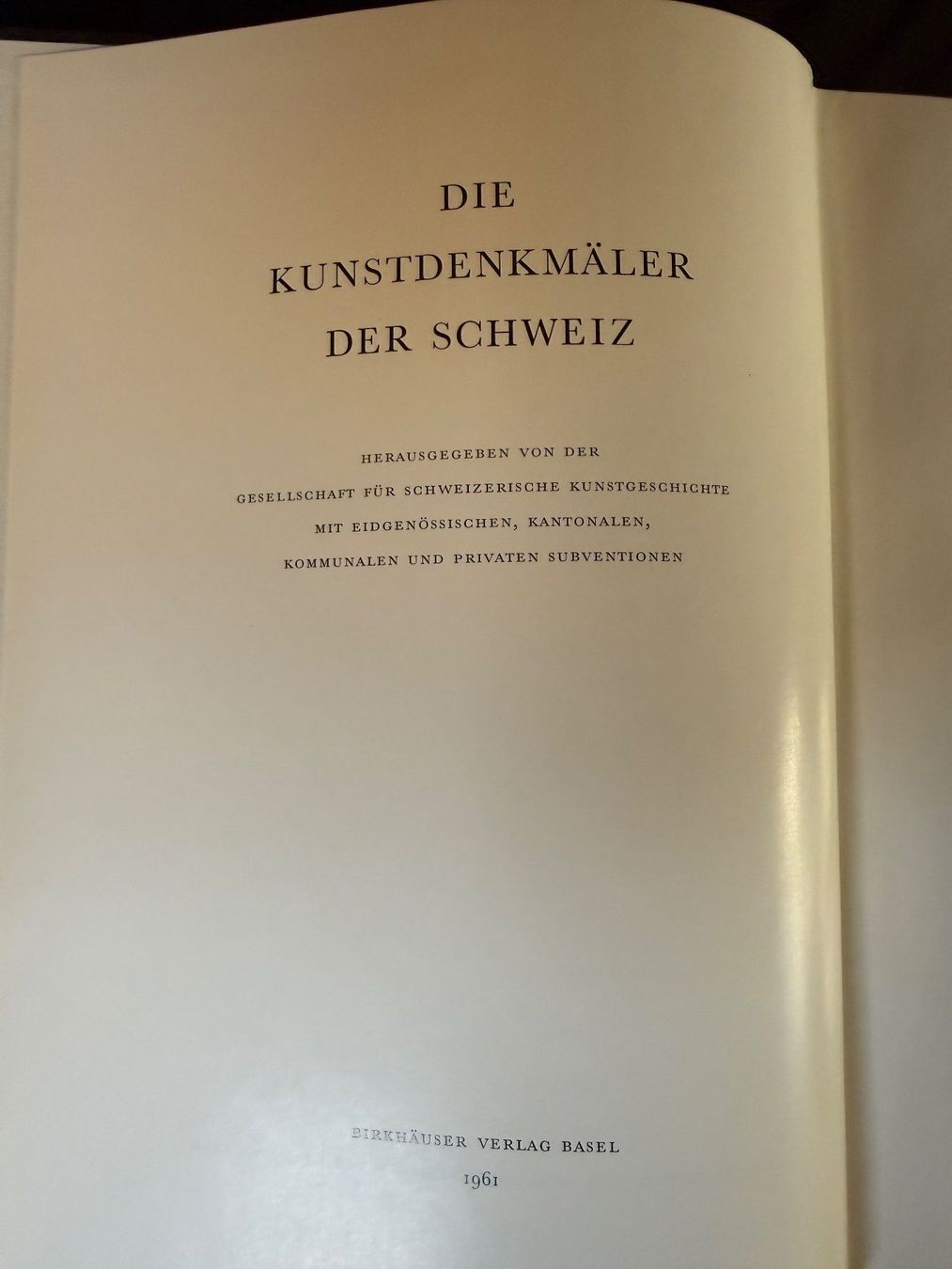 Bücher: Die Kunstdenkmäler der Schweiz – Gebraucht aus Renan BE von Voltri 3