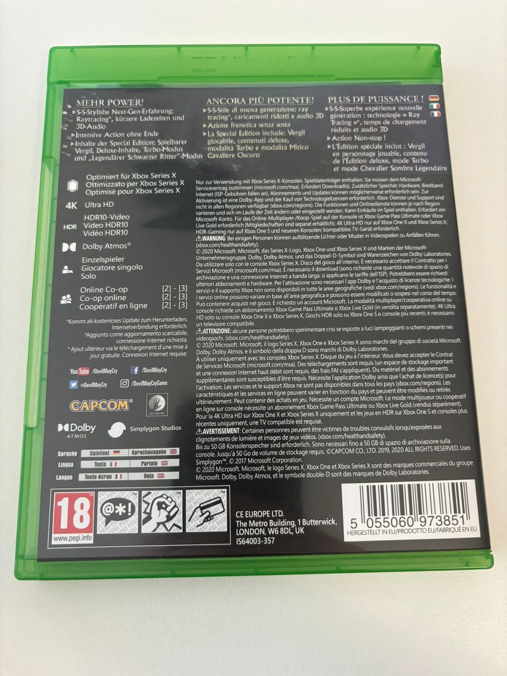 Spiele: Devil May Cry 5 (Special Edition) (XBOX Series X) – Gebraucht aus Herisau von Seyashop1 2