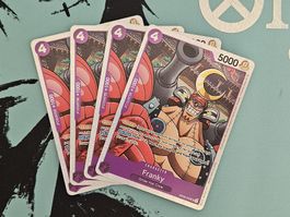 4x One Piece TCG - Franky EN