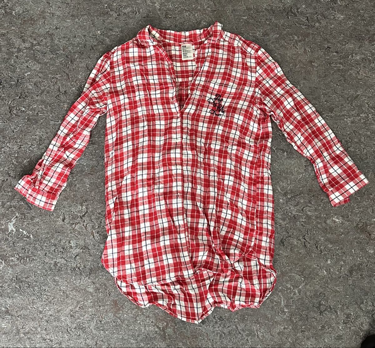 H&M Camicie: H&M Hemdbluse kariert Baumwolle  – Usato da uerikon venduto da SITRRY4