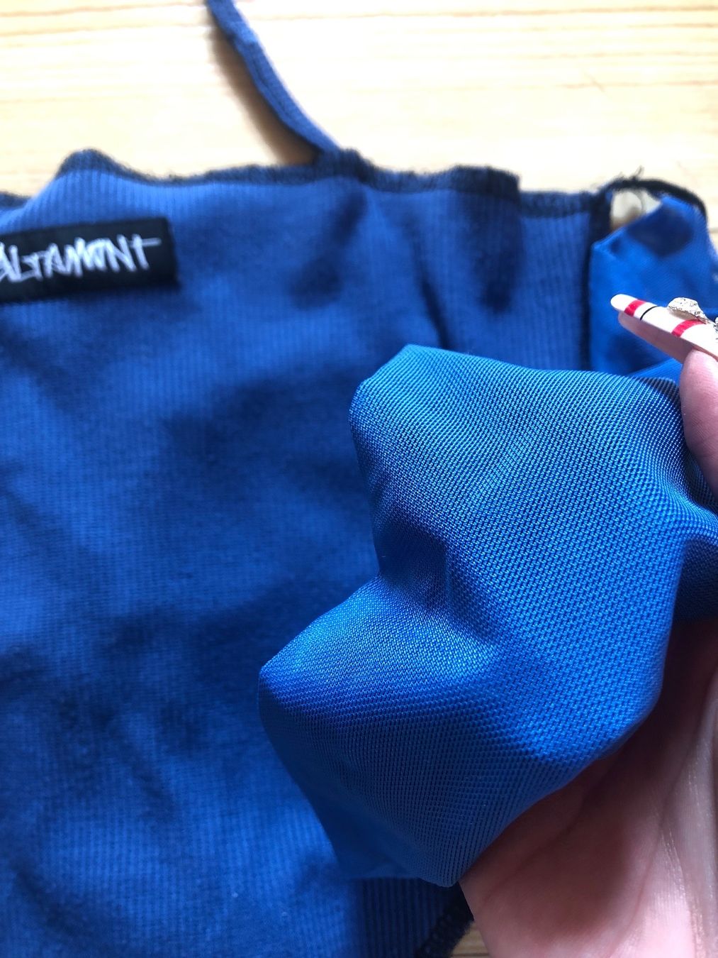 Tops: Top bleu – Gebraucht aus Bulle von sop_ct6x 4