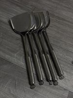 5 Edelstahl Pfannenwender Set