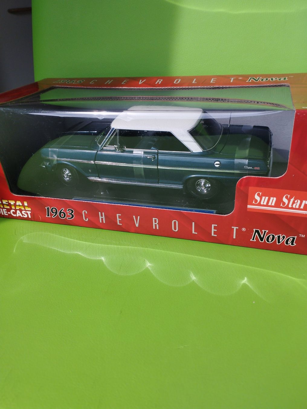 Sun Star Modellini d'auto: Chevy Nova SS 1963 – Nuovo e nell'imballaggio originale da Chur venduto da oriori 5