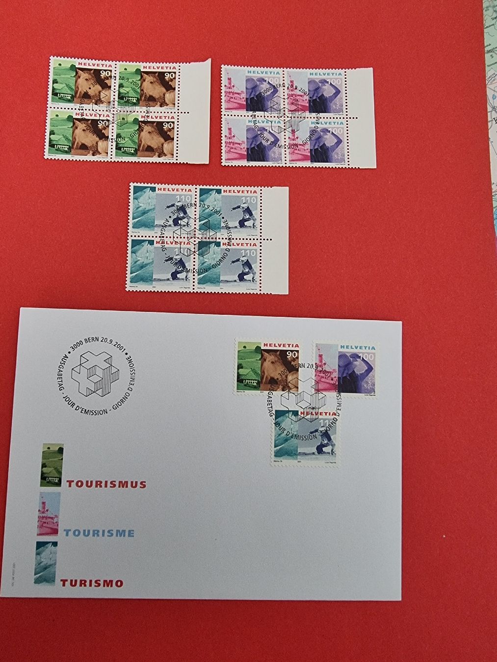 Tutti i francobolli: Freimarken. Tourismus III 2001 – Nuovo (secondo la descrizione) da Obergösgen venduto da hachma 1
