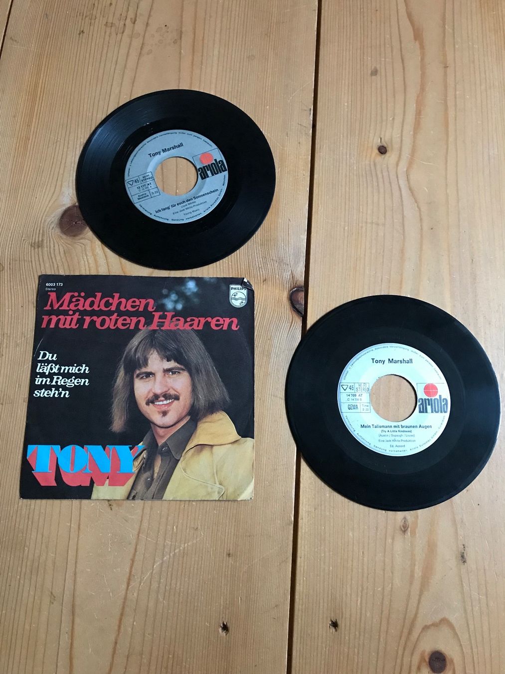Dischi in vinile: single tony marshall, 2 singles eine hülle – Usato da liestal venduto da makai05