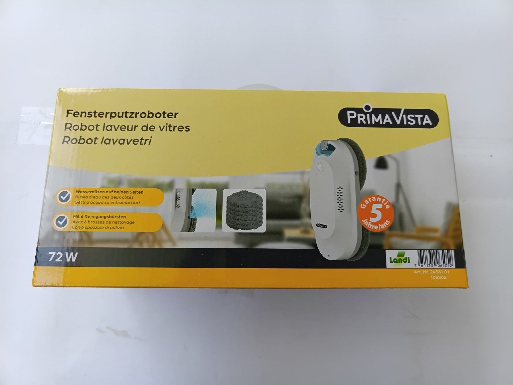 Altro per la casa: Fensterputzroboter Prima Vista – Nuovo e nell'imballaggio originale da Wängi venduto da Ladys_First