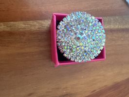 Glitzernder grosser Ring 