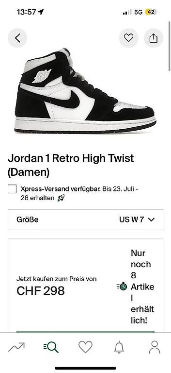 Scarpe da uomo: Jordan 1 Retro High Twist – Usato da Grüningen venduto da har_pc7d 4