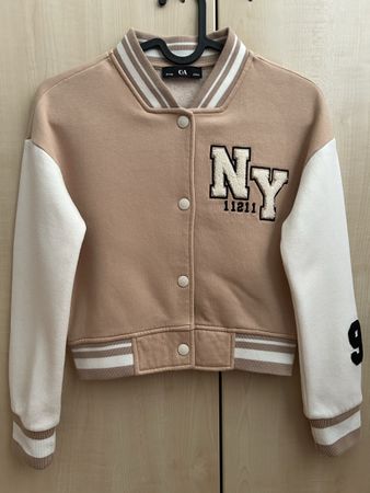 College Jacke beige Gr.134/140
