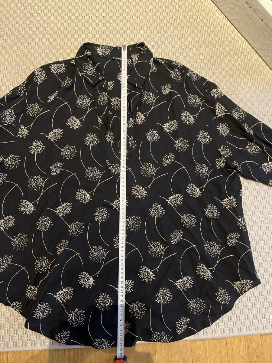 Taifun Camicette: Bluse mit Blumenmuster, Taifun, XL – Usato da Solothurn venduto da Bobesch08 5