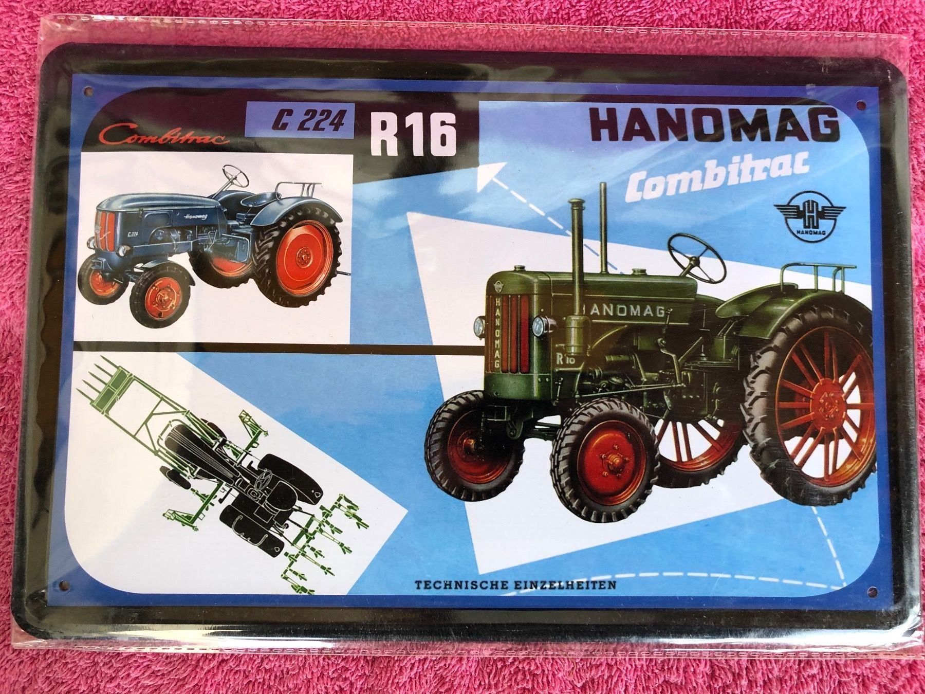 Insegne: Hanomag r16 Traktor diesel schlepper – Nuovo (secondo la descrizione) da Reinach AG venduto da rares75