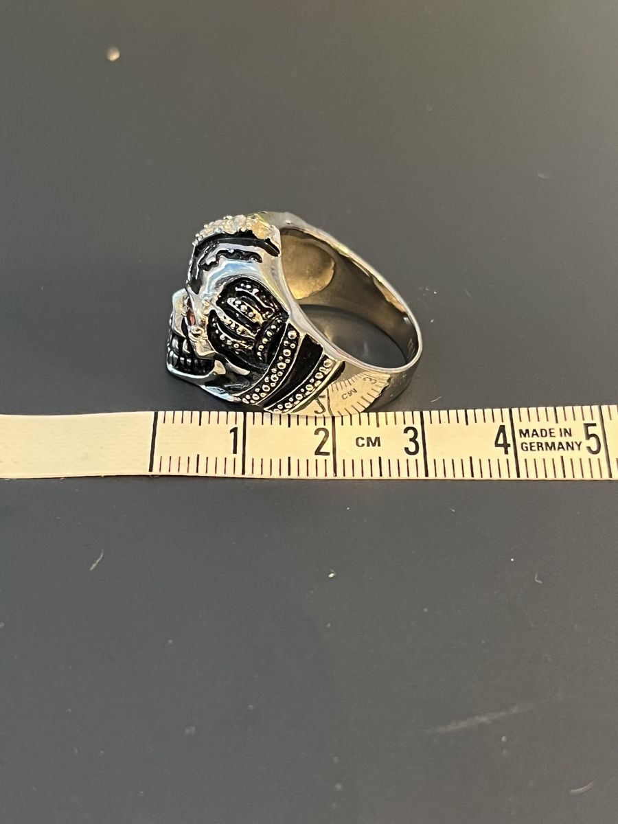 Anelli: Totenkopf Ring, Silber, Herrenring – Nuovo (secondo la descrizione) da Lupsingen venduto da sil_l6wg 5