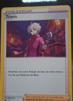 Carte Pokémon Dresseur Travis - Supporter Rare - Neuve!