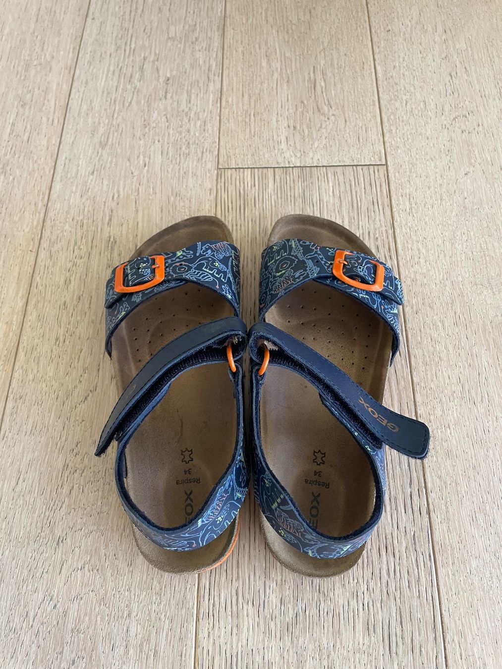 Geox Scarpe per ragazzi: Geox Sandalen für Kinder Leder Gr 34 – Usato da Mies venduto da jul_f7rh 1