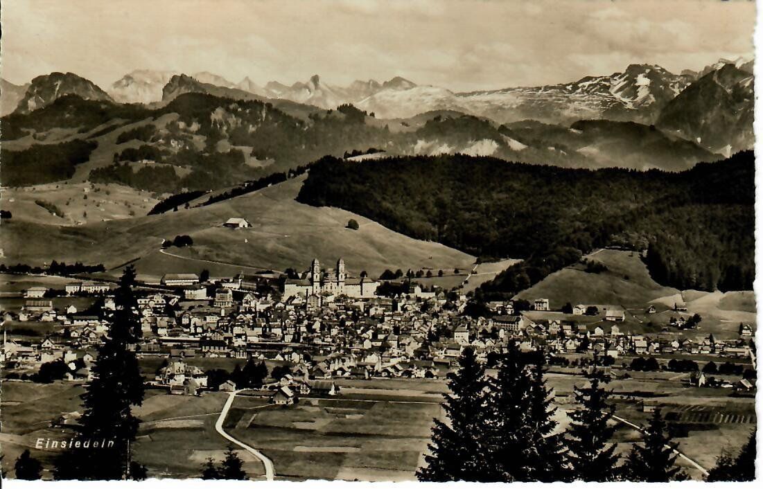 Cartoline postali: Einsiedeln – Usato da Hochdorf venduto da Ziegel-16