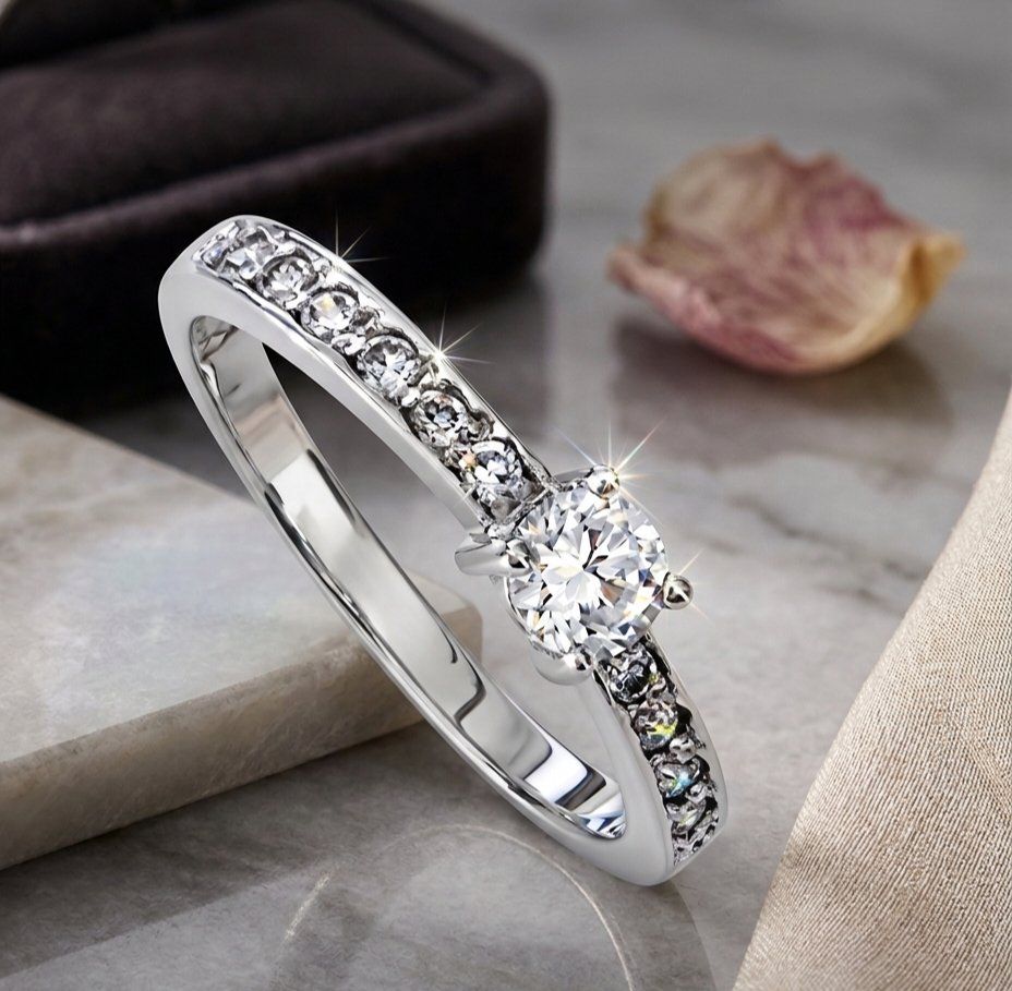 Anelli: Pavé Stil Silberring (925) – Nuovo e nell'imballaggio originale da Uetikon am See venduto da Coralreef