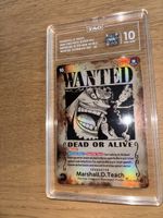 One Piece ✨ MARSHALL.D.TEACH SP WANTED OP09-093 ✨ TAG 10