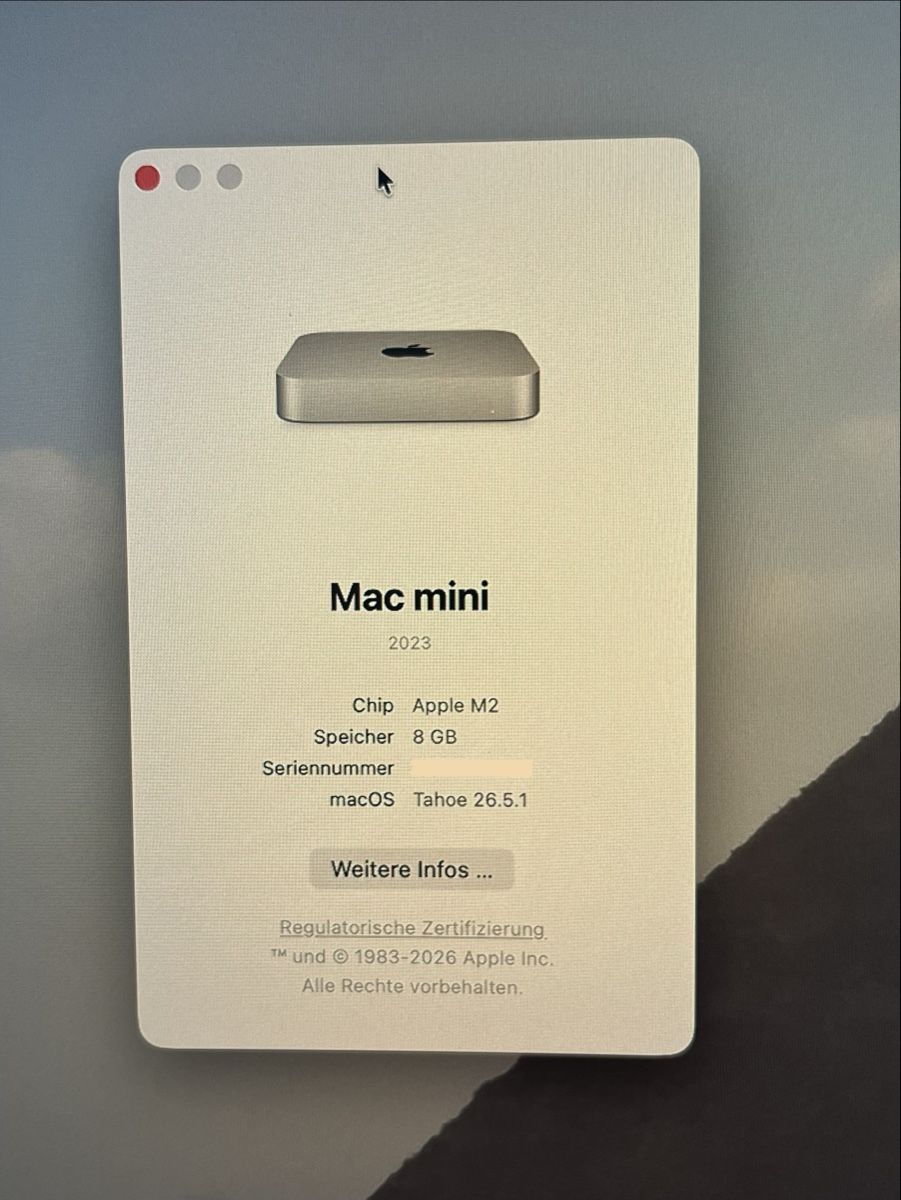 Apple PCs: Mac mini M2 2023 – Neuf (Voir description) à Zug par Mikepfister 1