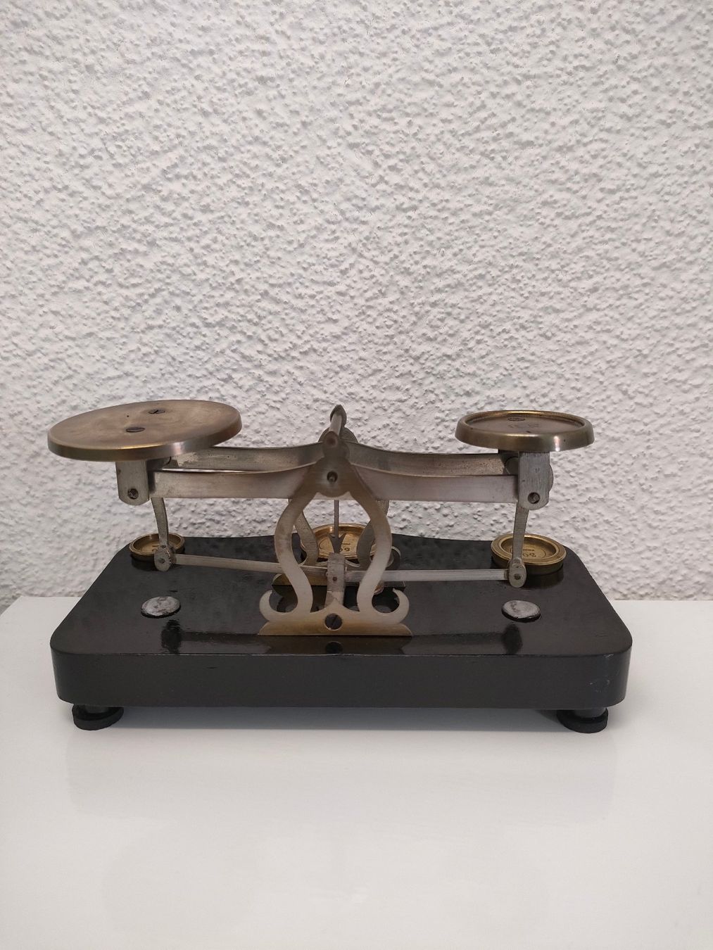 Altra tecnologia per ufficio: Vintage Messing Briefwaage mit Gewichten – Usato da Dietikon venduto da Tucumano1981 2