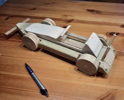 Preissturz: Auto aus massivem Holz, gross