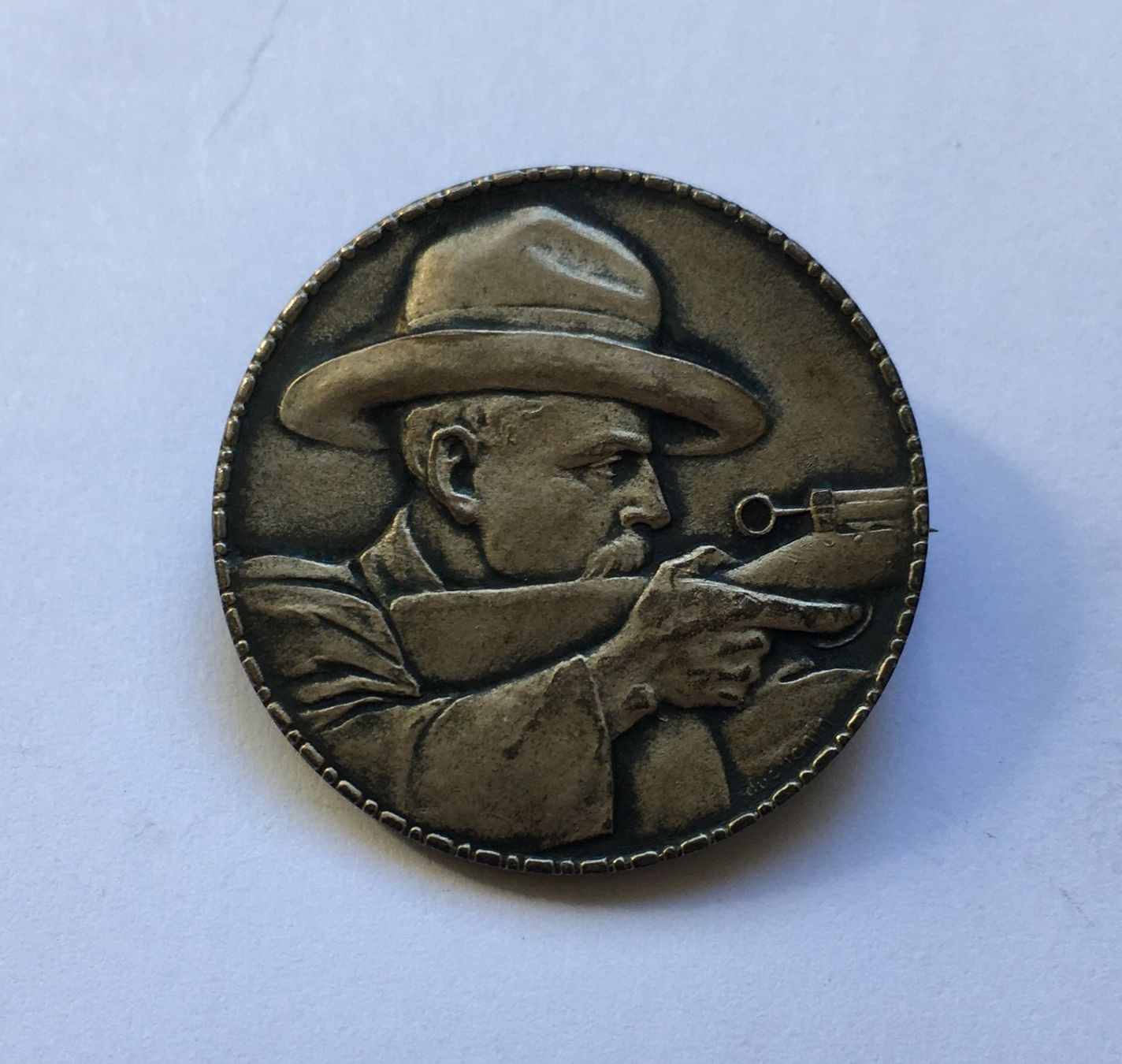 Medaglie: 1925 Schützenmedaille SG Silber – Usato da Kirchberg SG venduto da Helveticus00