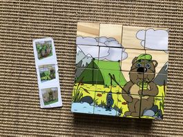 Holzpuzzel 16-teilig