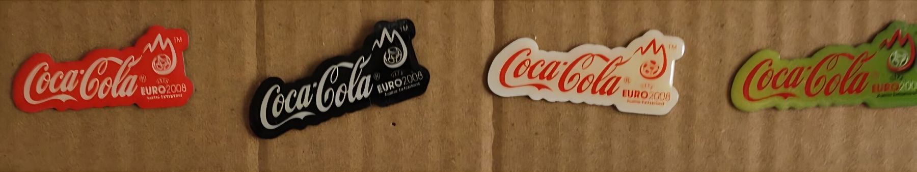 Coca-Cola Plaketten & Abzeichen: Coca Cola Euro 2008 Pins – Gebraucht aus Luzern von Luzern_Energy
