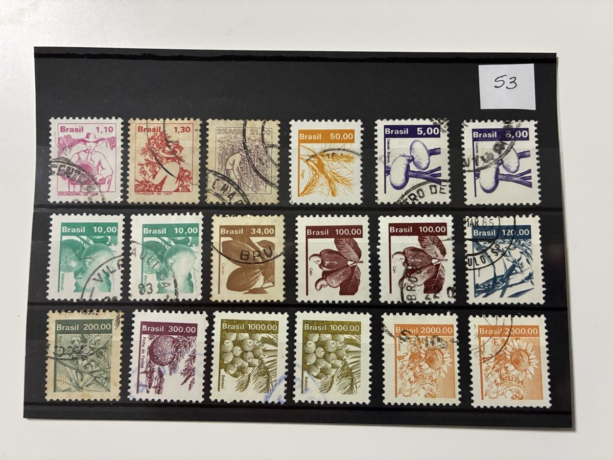 Tutti i francobolli: Brasilien briefmarken  – Usato da Riehen venduto da vernizi