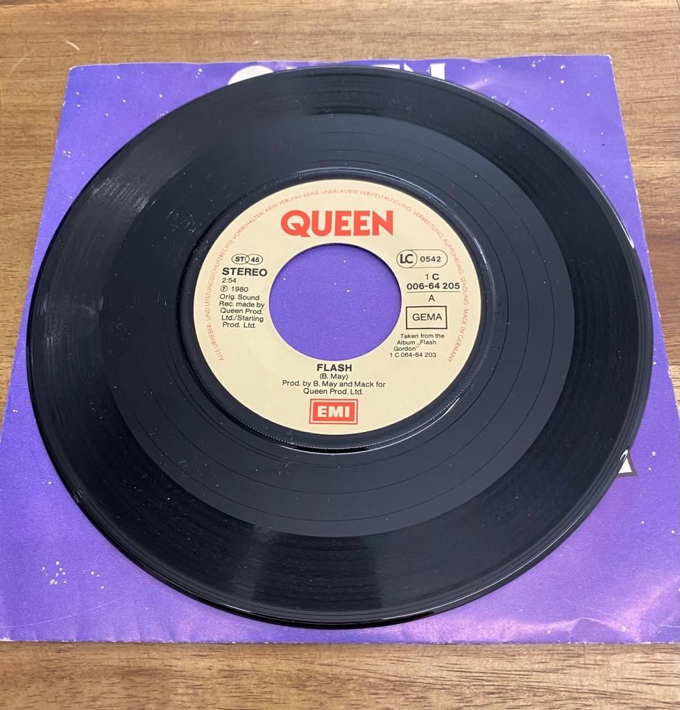 Dischi in vinile: QUEEN FLASH Vinyl Single 1980 !!! – Usato da Belp venduto da B7L0 3