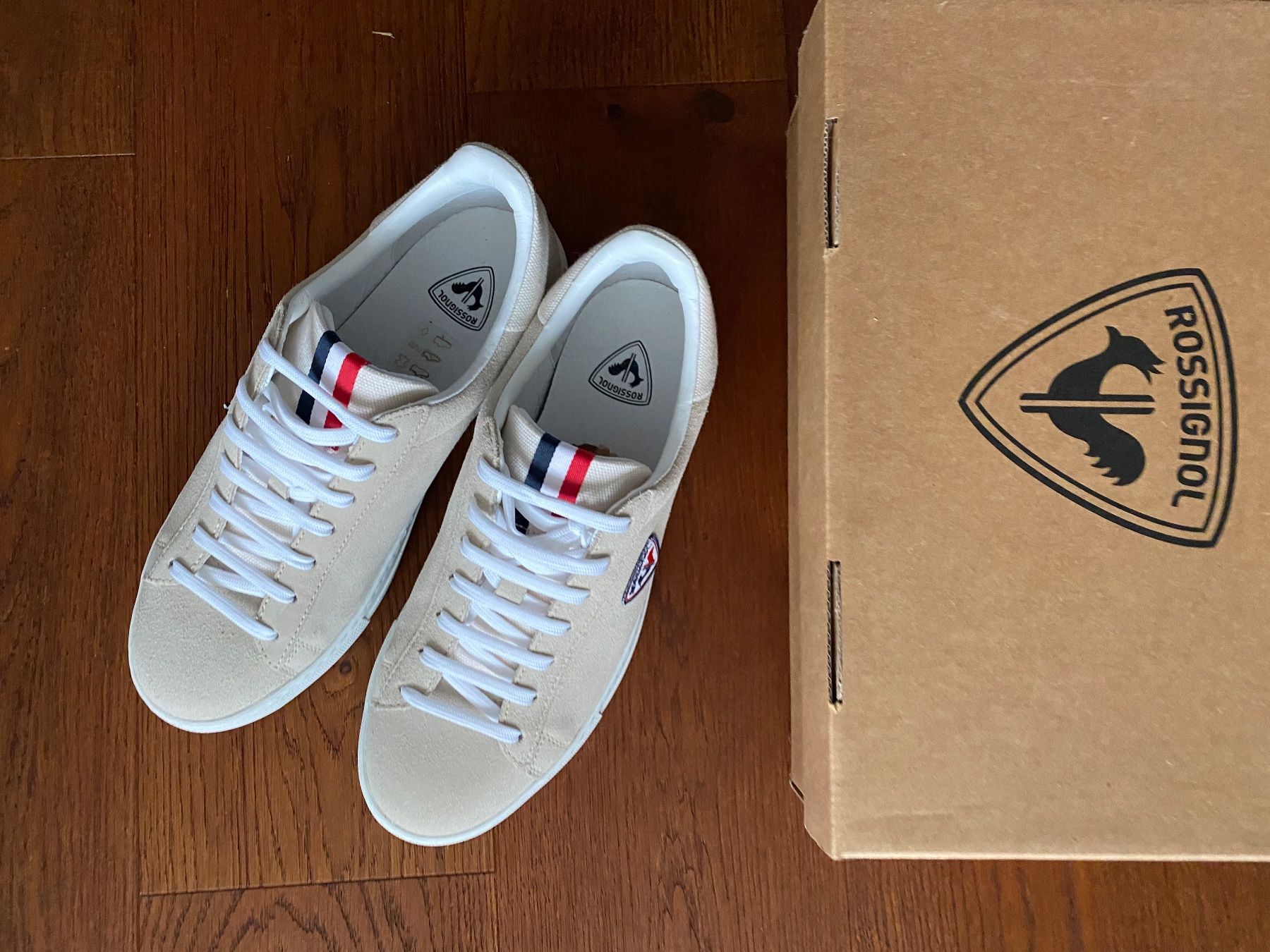 Scarpe da uomo: ROSSIGNOL, Sneaker Echtleder-Velour, Nubuk, Gr. 38 – Nuovo e nell'imballaggio originale da Tägerwilen venduto da 7orange11 2