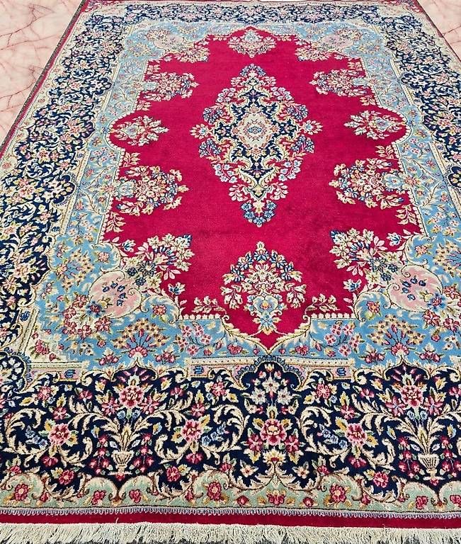 Teppiche: Handgeknüpfter Kirman Persien Teppich - Iran Masse:370x260cm – Gebraucht aus Kriens von atlas2014