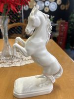 Goebel Pferd Porzellan Figur Stehend Weiss Vintage Rarität D