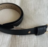 Michael Kors Gürtel schwarz Leder