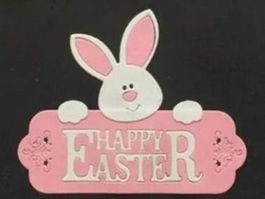 Stanzschablone Nr. 51, Ostern (für Sizzix geeignet)